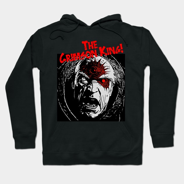 CRIMSON KING Hoodie by BarrySullivan